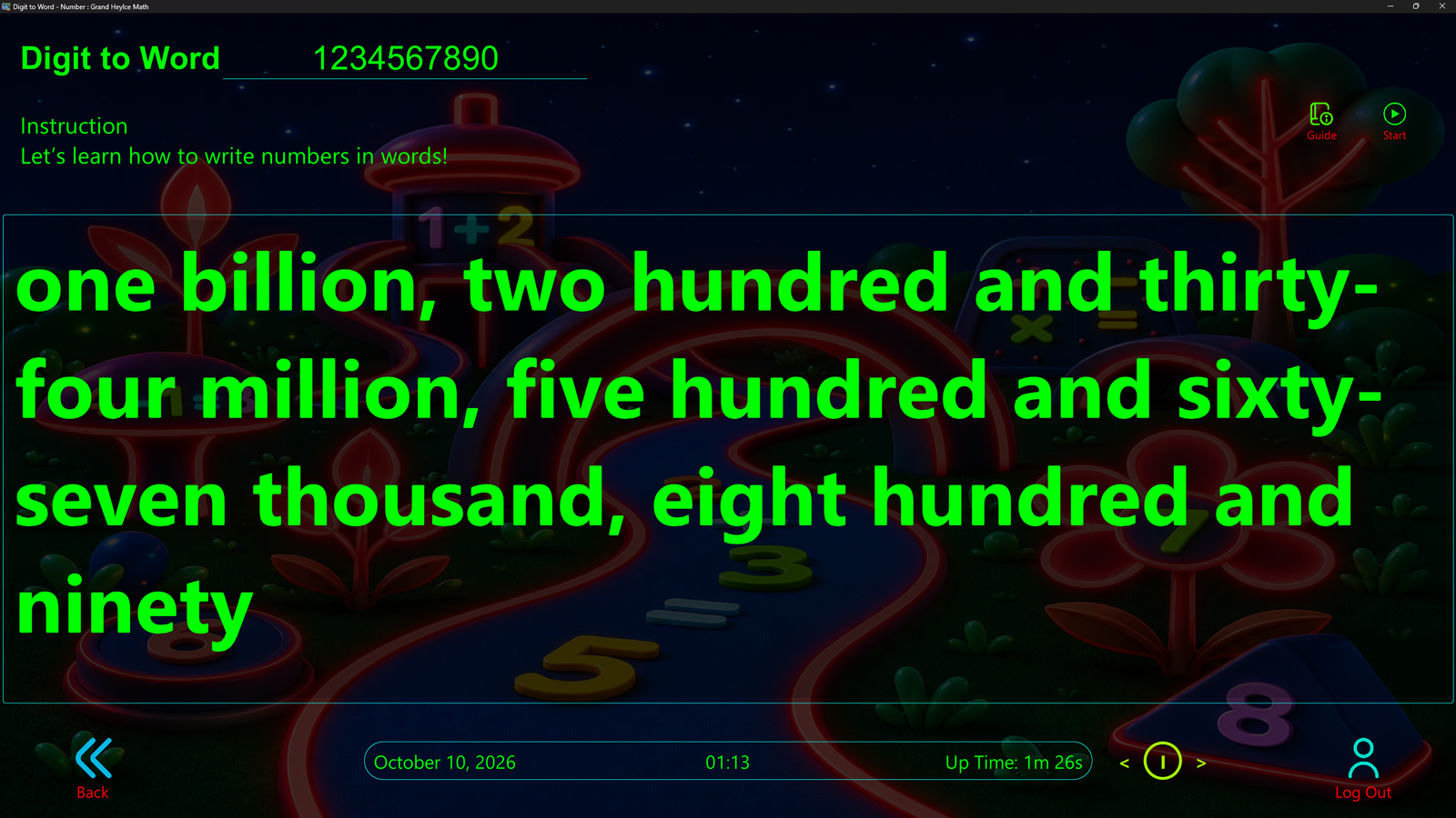 Number Explorer
